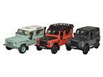 Land Rover Defender Heritage Set 1:76 Die Cast Models - DA1335