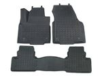 Rubber Mat Set (3 pieces) LHD - DA4813 - Aftermarket