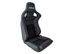 Front Seat Sportline Leather/Alcan (Pair) - DA7317 - Corbeau