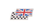 Badge Union Jack/Chequered Flag MG - DAG000070MMM - MG Rover