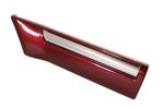 Rubbing strip assembly-front fender - LH, Bolero Red/Bright - DGB10201CDK - Genuine MG Rover