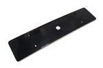 Plinth-licence plate - Black - DRB100160PMD - Genuine MG Rover