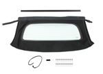 Rear Window Assembly - Heated Glass - Black Material - DSD000030PMAP - OEM