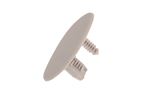 Plug-roof trim blanking - Clear Grey - EDL100160LPY - Genuine MG Rover