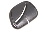 Escutcheon-rear seat belt - RH, Puma Black - EQG100151PPA - Genuine MG Rover