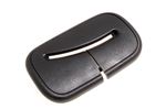 Escutcheon-rear seat belt - Ash Grey, centre - EQG100161LNF - Genuine MG Rover