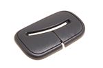 Escutcheon-rear seat belt - centre, Puma Black - EQG100161PPA - Genuine MG Rover