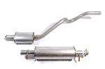 Centre and Rear Silencer Assembly - ESR2391P - Aftermarket