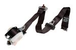 Seat Belt Assy - Rear Bench Long End - Black - RH - EVL105400PMA - Genuine MG Rover