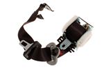 Seat belt assembly rear bench long end - Black - LH - EVL105410PMA - Genuine MG Rover