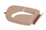 Escutcheon-rear seat belt single - Sandstone Beige - RH - EWM100120SCD - Genuine MG Rover