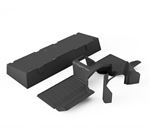 LT77 Acoustic Moulded Matting System (Defeater Barrier) Black - EXT009-30 - Exmoor