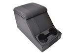 Cubby Box Premium Black Leather White Stitch - EXT015PREMBLWS - Exmoor