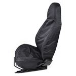 Waterproof Seat Covers Front Modular Black (pair) - EXT01810 - Exmoor