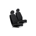 Canvas Seat Covers Front Full Seat Black (pair) - EXT01946 - Exmoor