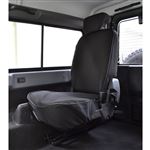 Canvas Seat Covers Forward Facing Black (pair) - EXT01963 - Exmoor