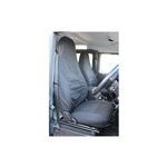Canvas Seat Covers Front Premium Seat Black (pair) - EXT01969 - Exmoor
