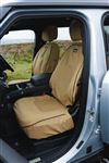 Canvas Seat Covers Front Seat Sand (pair) - EXT01984 - Exmoor