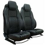 Elite Mk2 Seat Pair Diamond XS Leather - EXT300DXSL - Exmoor