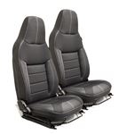 Puma Premium Post 2013 Seats - Pair - XS Black Rack - EXT307PREMXSBR - Exmoor Trim