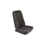 2nd Row Classic Low Back Single XS Black Rack Leather - EXT351XSBR - Exmoor