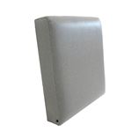 Front Outer Seat Back (pin type) Elephant Hide Grey Vinyl - EXT373EHG - Exmoor