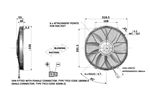 Slimline Fan Blowing 12" 305mm Comex - FAN0056 - Revotec