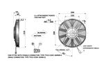 Slimline Fan Suction 11" 280mm Comex - FAN0089 - Revotec