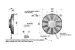 High Power Fan Suction 11" 280mm Comex - FAN0153HP - Revotec
