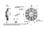 High Power Fan Suction 10" 255mm Comex - FAN0193HP - Revotec