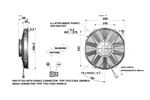High Power Fan Blowing 10" 255mm Comex - FAN0212HP - Revotec