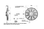 High Power Fan Suction 13" 330mm Comex - FAN0429HP - Revotec