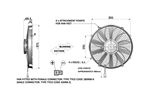 High Power Fan Blowing 14" 350mm Comex - FAN0433HP - Revotec