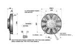 High Power Fan Blowing 9" 225mm Comex - FAN0610HP - Revotec