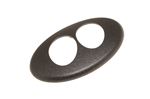 Finisher assembly-tunnel console centre - Technical Grey - FJV000900LFD - Genuine MG Rover
