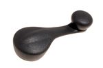 Handle-rear door window regulator - Bright/Ash - FVL100070MAW - Genuine MG Rover