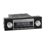 Radio Kit Liberty Motor 1 Black/Chrome - GAC1441BC - RetroSound
