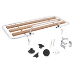Boot Rack Kit Aluminium-Wood Slats and Fittings - GAC4005XNSS