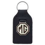 Key Ring - MG Octagon Brown/Cream - GAC4037BRC