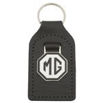 Key Ring - MG Octagon Black/White - GAC4037BW