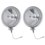 Driving Lamps 5" Round Chrome (pair) - GAC4620W - Wipac