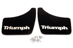 Triumph Spitfire/GT6 Front Mudflaps With Fittings - GAC630F