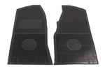 Rubber Footwell Mats (pair) 3 Synchro - with MG Logo - GAC6816