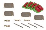 EBC Brake Pads and Fitting Kit - Green Stuff - Triumph Specific Applications - GBP132GSK