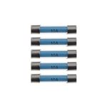 Glass Fuse 10 Amp (Pack of 5) - GFS3010