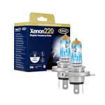 Bulb (472) 12V H4 60/55W Xenon Plus 220% (pair) P43T - GLB472MAX - Ring