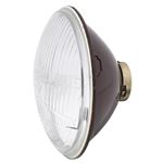 Headlamp 7" H45t Convex LHD Inc. Pilot - GLU515H