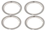 Wheel Trim Ring Set of 4 - Stainless Steel 14 Inch - GLZ226SSK