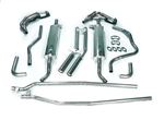 Triumph Stag Sports Exhaust Complete Systems - Inc. Tubular Manifolds - Stainless Steel