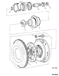 Rover Mini Flywheel, Clutch - Carburetter